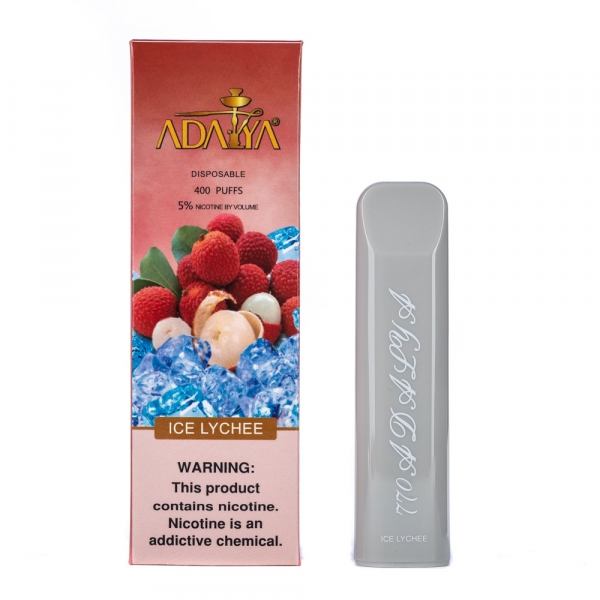 Купить Adalya - Ice Lychee (Ледяной Личи), 400 затяжек, 20 мг (2%)