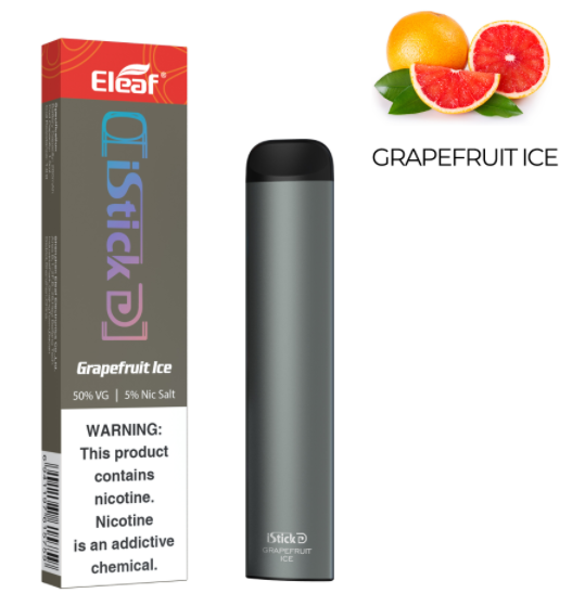 Купить Eleaf iStick - Grapefruit Ice (Ледяной Грейпфрут), 300 затяжек, 20 мг (2%)