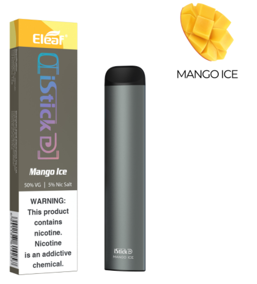 Купить Eleaf iStick - Mango Ice (Ледяной Манго), 300 затяжек, 20 мг (2%)