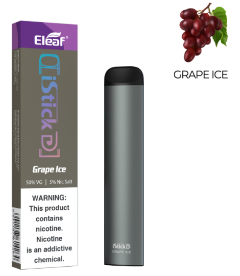 Купить Eleaf iStick - Grape Ice (Ледяной Виноград), 300 затяжек, 20 мг (2%)