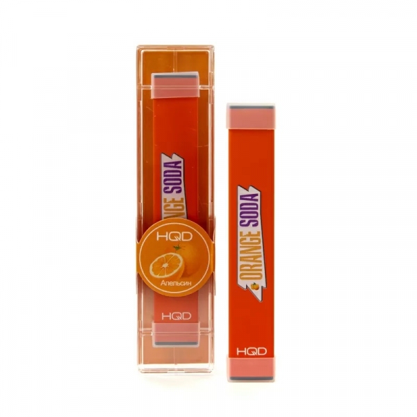 Купить HQD Stark - Orange (Апельсин), 300 затяжек, 20 мг (2%)