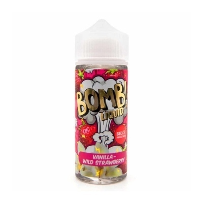 Купить Cotton Candy Bomb! SALT Vanilla Wild Strawberry (Ваниль, Земляника), 120 мл